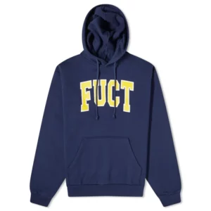 Fuct Arch Logo Popover Hoodie Blue