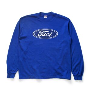 Oval Parody Long Sleeve T-shirt Royal Blue