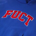 Academy Logo Satin Appliqué Hoodie – Blue