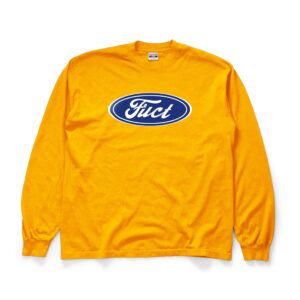 Oval Parody Long Sleeve T-shirt Gold