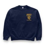 Fuct logo Catholic School Pullover Navy