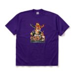 American Dream Tee Purple With Logo