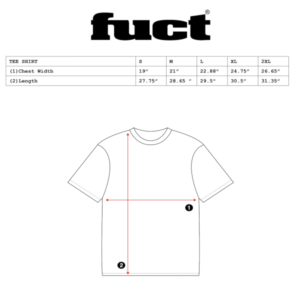 Fuct Ape Logo T-shirt Peach